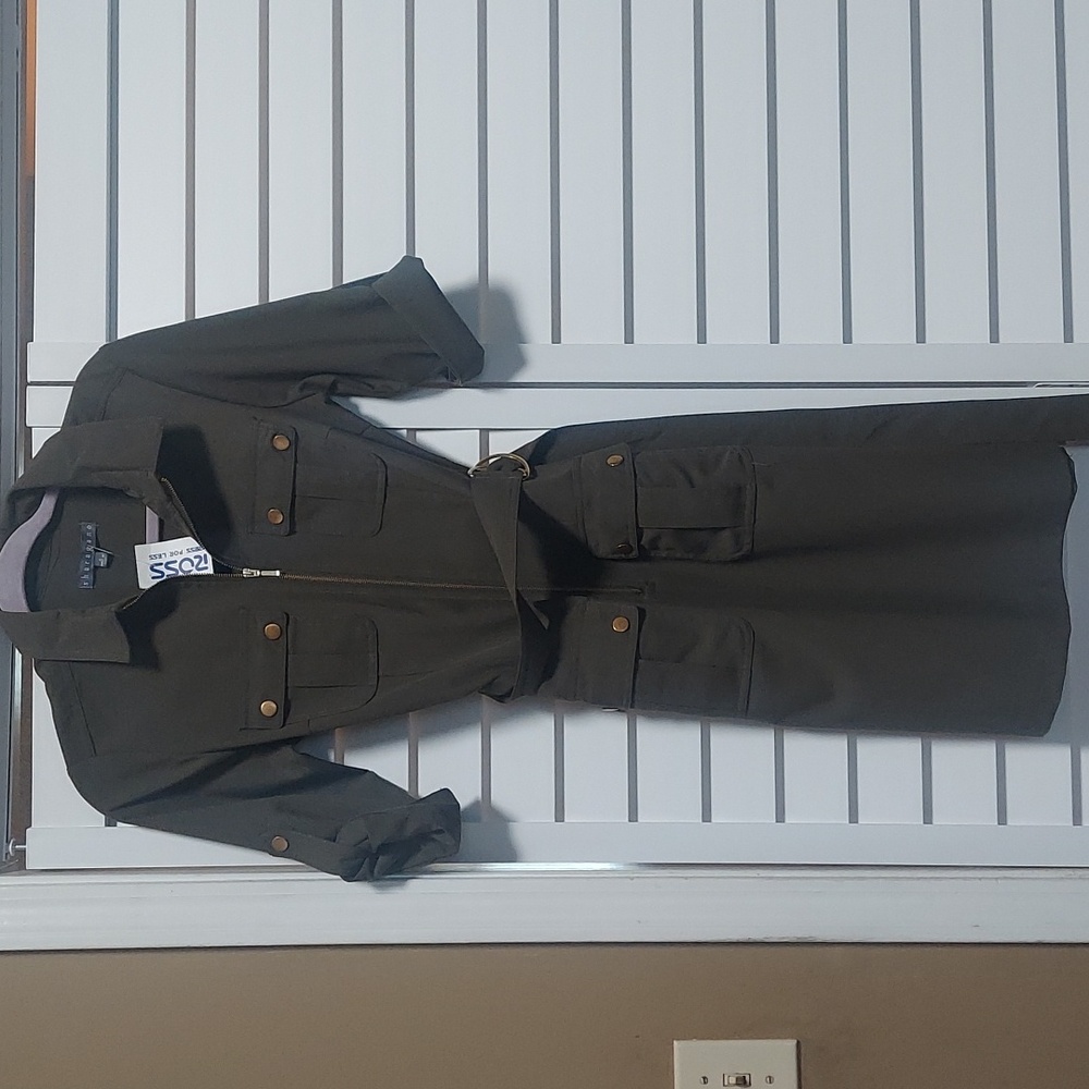 Olive Green Sharagano dress